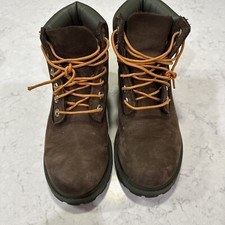 Timberland 6in. Nubuck Boot Boys Size 2 Youth A7798 200 Gram ReBOTL