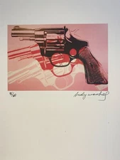 ANDY WARHOL COA Vintage Original Art Print Poster Lithograph Signed Limited 