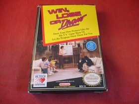 Win, Lose or Draw (Nintendo Entertainment System, 1990) NES COMPLETE w/ Box 