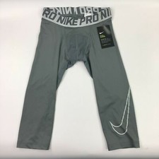 Nike Pro Cool Dri Fit 3/4 Active Leggings Boys Youth Medium NEW W TAG