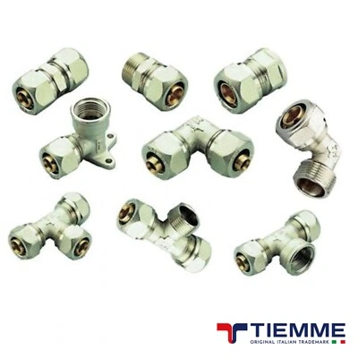 RACCORDI Tiemme ASTRINGERE - COMPRESSIONE PER TUBO 20mm MULTISTRATO ACQUA