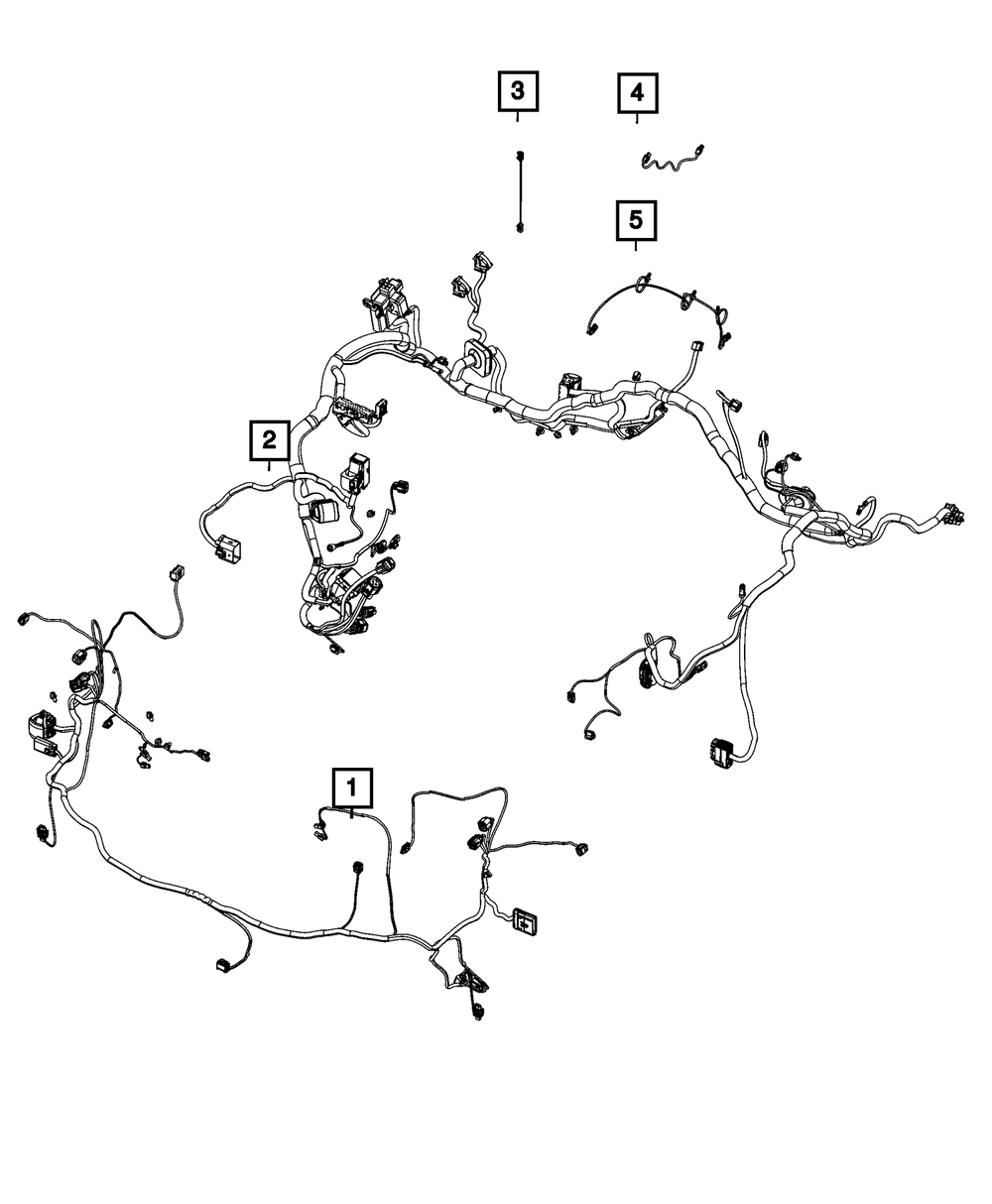 Genuine Mopar Front End Module Wiring 68456883AC for sale online eBay