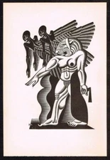 Babylonians by Boris Artzybasheff – 1930 Art Deco Graphic Masterpiece