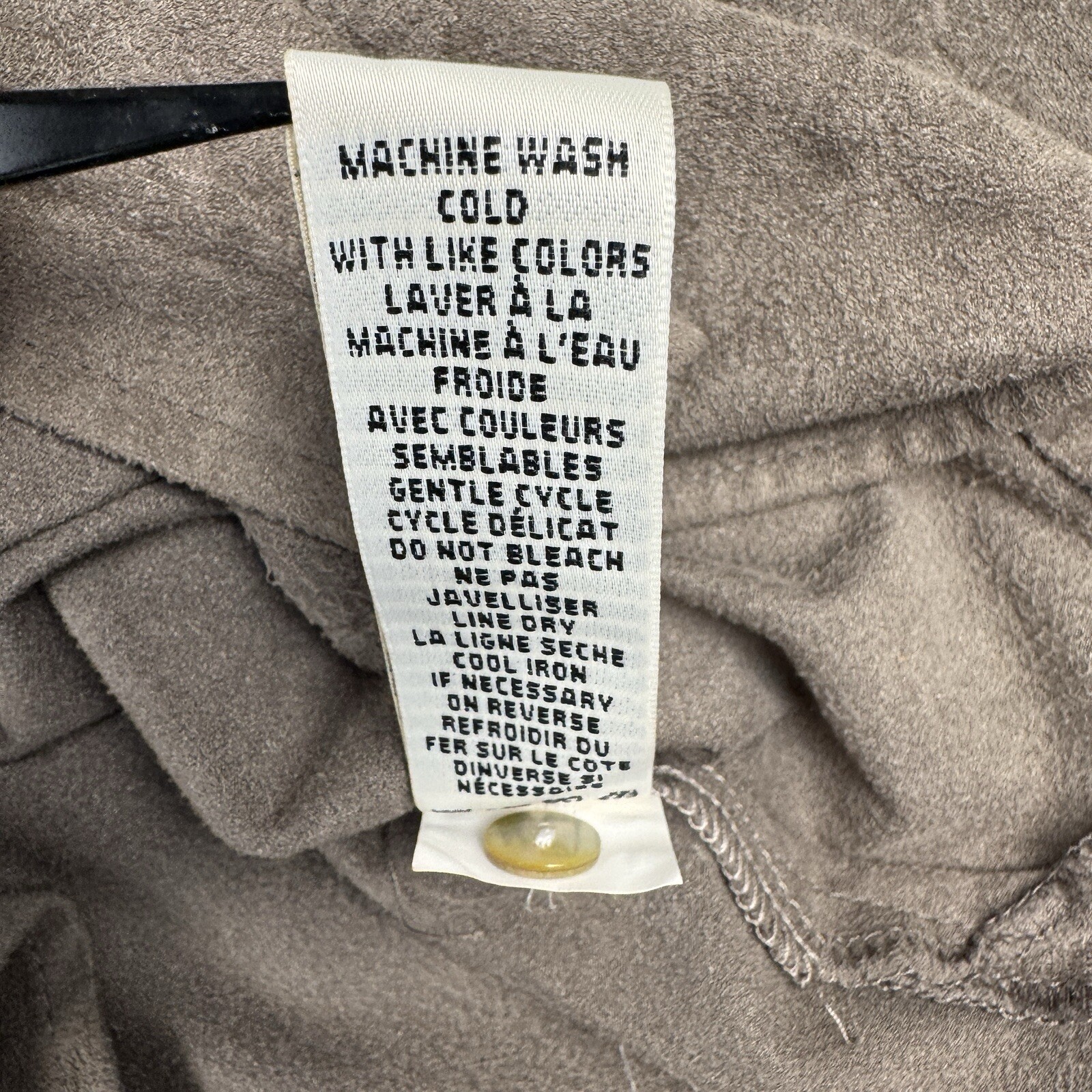 Max Studio Long Sleeve Button Down Suede Like Blo… - image 7