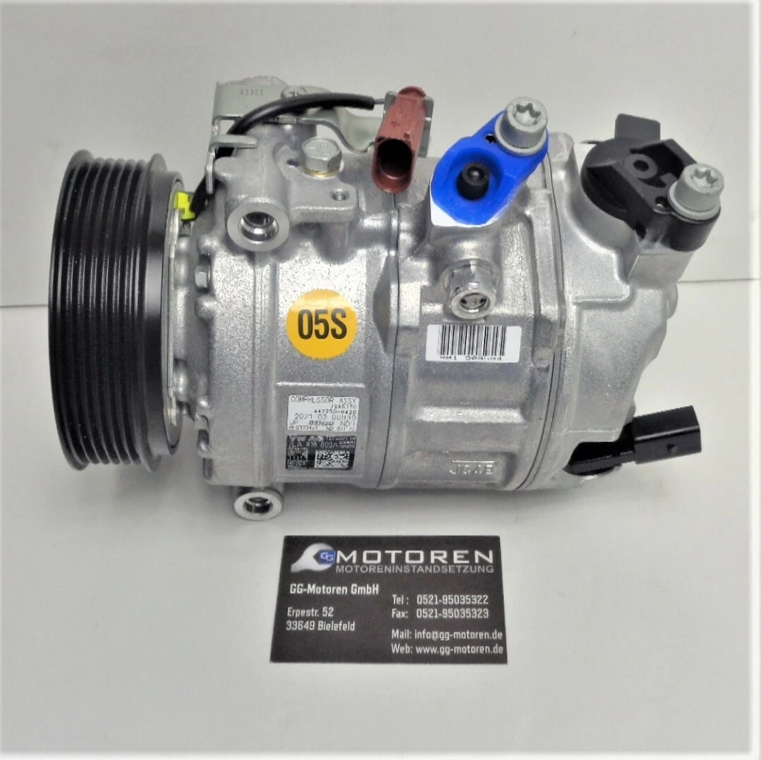 Orig. VW Denso T6 2,0 TDI Multivan Klimakompressor Klimaanlage