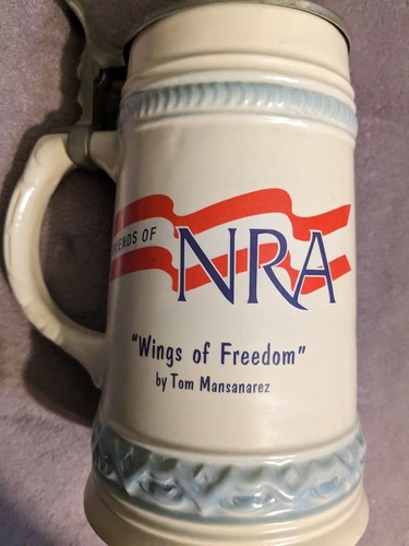 Wings Of Freedom Beer Stein Friends Of The NRA (see description) Limited Edition - Picture 2 of 4