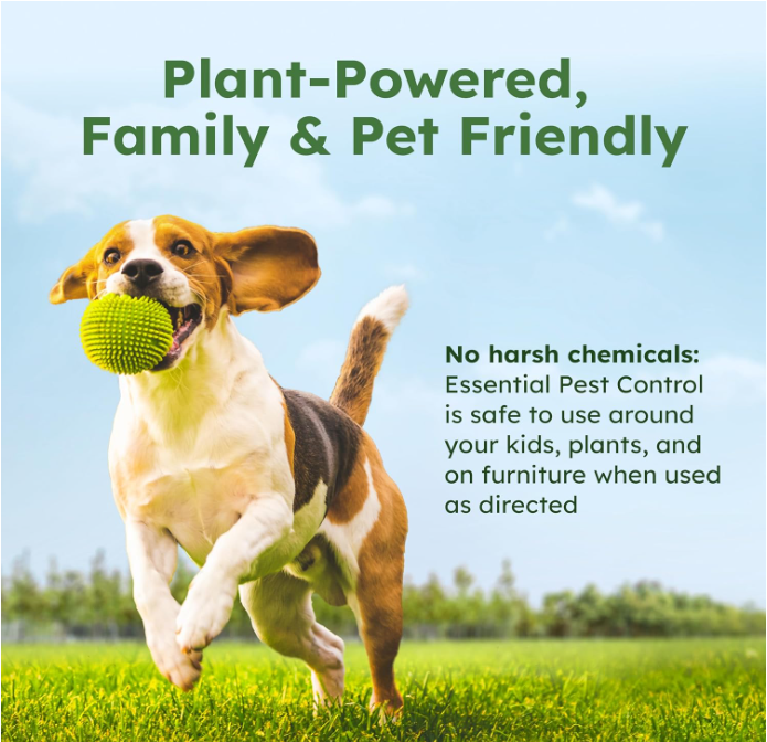 Pack of Two BUG MD Essential Oils Concentrate 3.7 Oz Safely Kills