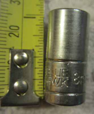 8 mm blue hawk socket,1/4'' drive,6 point tool VTG