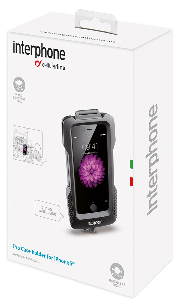 SUPPORTO CUSTODIA PER IPHONE 6 e 6S PER MOTO E BICI CELLULAR LINE