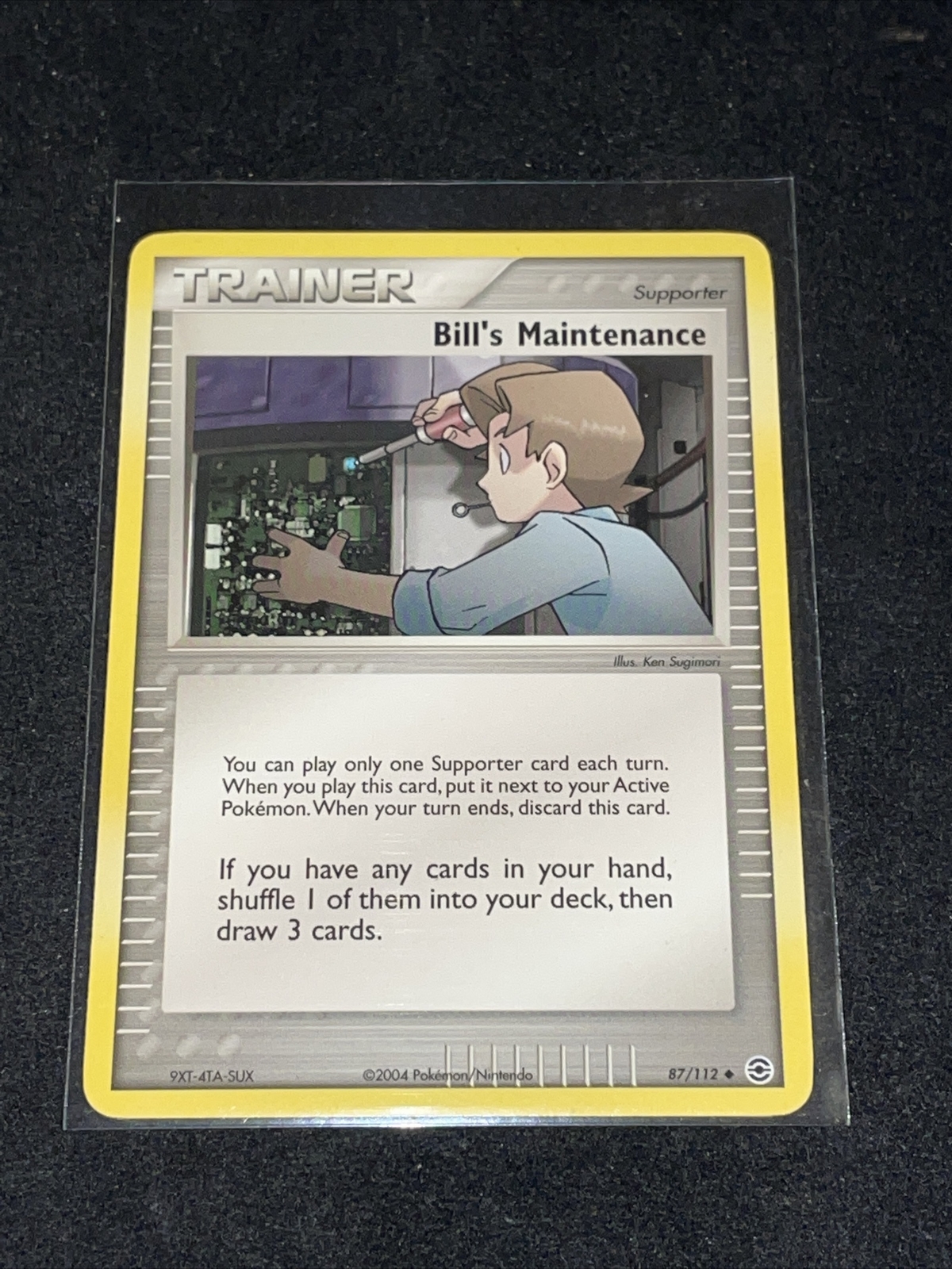 Pokémon TCG Bill's Maintenance EX FireRed & LeafGreen 87 Regular Uncommon NM