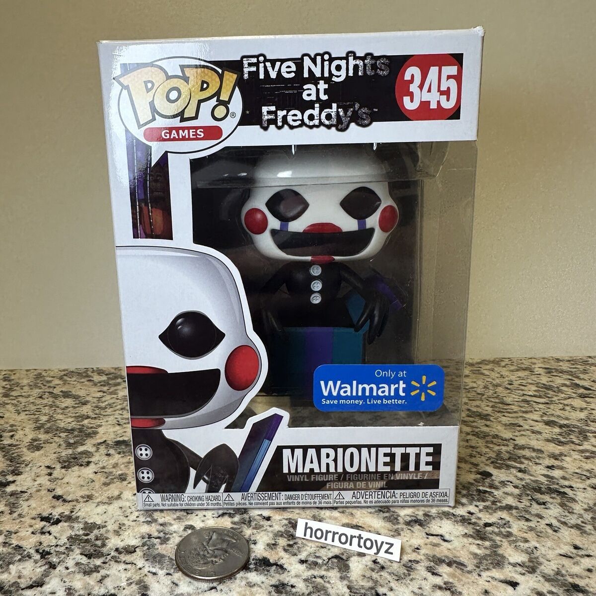 Five Nights At Freddy's Funko Pop FNAF Marionette 345 Puppet Five Nights At Freddy's Funko Pop FNAF Marionette 345 Puppet