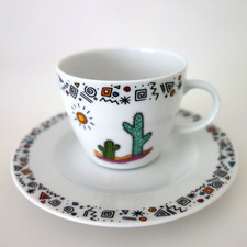 1x Kaffeetasse & Untertasse Tasse Winterling Tequila Kaktus Neuzustand viele da!