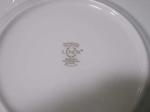 LENOX HANCOCK COMPLETE PLACE SETTING - Picture 5 of 5