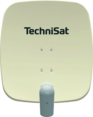 TechniSat Sat-Anlage SATMAN 65 PLUS +  UNYSAT-Quattro-LNB beige 2065/8880 4k UHD