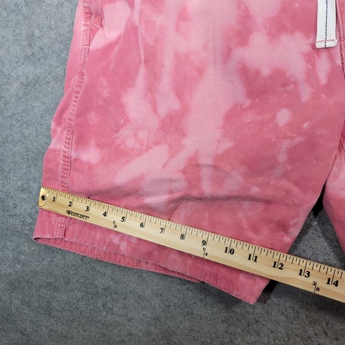 Polo Ralph Lauren Shorts Mens 40 Red Bleached Chino Flat Front - Picture 10 of 13