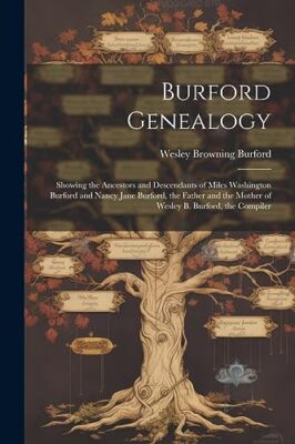 Burford - Genealogy  Showing the Ancestors and Descendants of Miles Wa - X555z