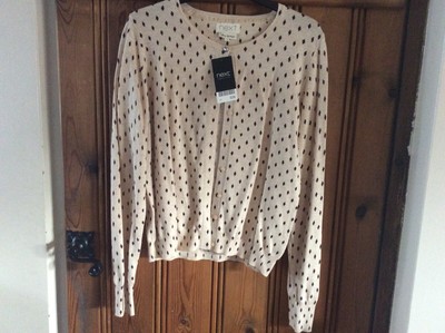 diamante button cardigan