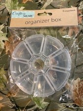 8 COMPARTMENT CRAFT / Tackle Box  New in pack