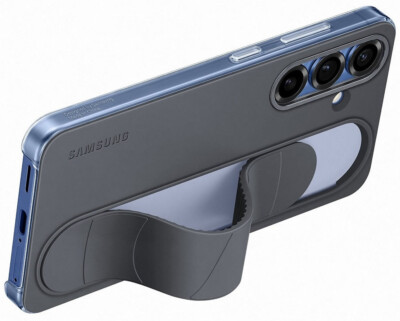Original Samsung Galaxy S25 Standing Grip Case Cover Hülle EF-GS931 Black