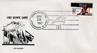 UNITED STATES  1980 WINTER  OLYMPIC S,  STROUDSBURG, PA  FDC4622