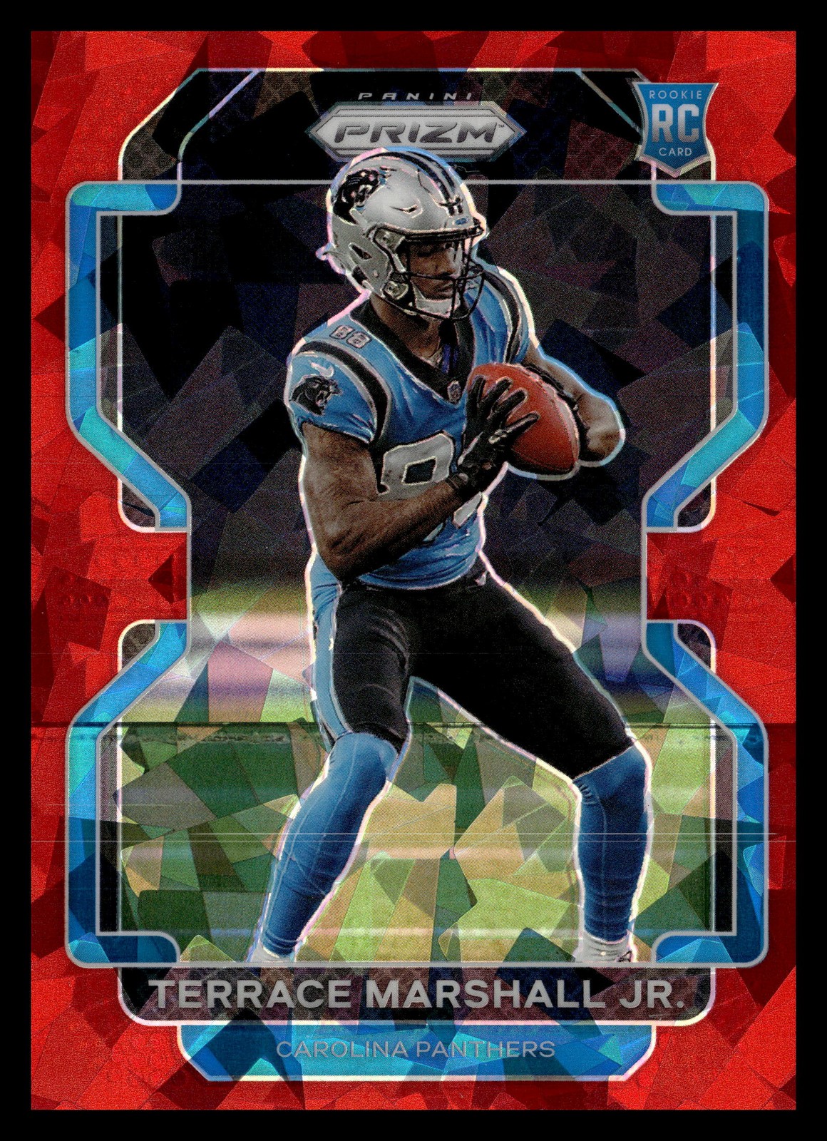 2021 Panini Prizm #348 Terrace Marshall Jr. Red Ice