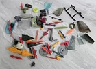 S-713 VINTAGE 1980'S HASBRO GI JOE VEHICLE PARTS AND ACCESSORIES LOT