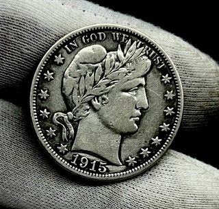 1915 S Barber Silver Half Dollar USA 🇺🇸 Historic Silver Coin 🔥
