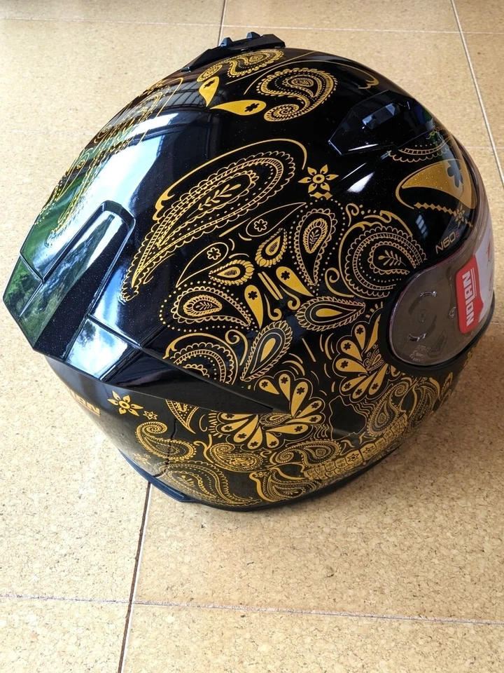 NOLAN N60-6 RITUAL Casco Cara Completa Talla L Dorado Visera Interior Pinlock Japón Sin Usar Foto 2 de 4