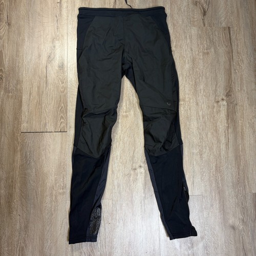 Pearl Izumi Mens Black Leggings Large Tights Cycling Nylon Bike Pants