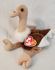 TY Beanie Baby Stretch the Ostrich 1997