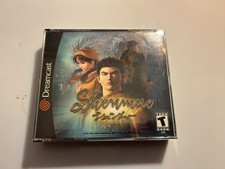 SEGA Shenmue Sega Dreamcast Complete Disc Set w/ Passport Disc, Manual, T