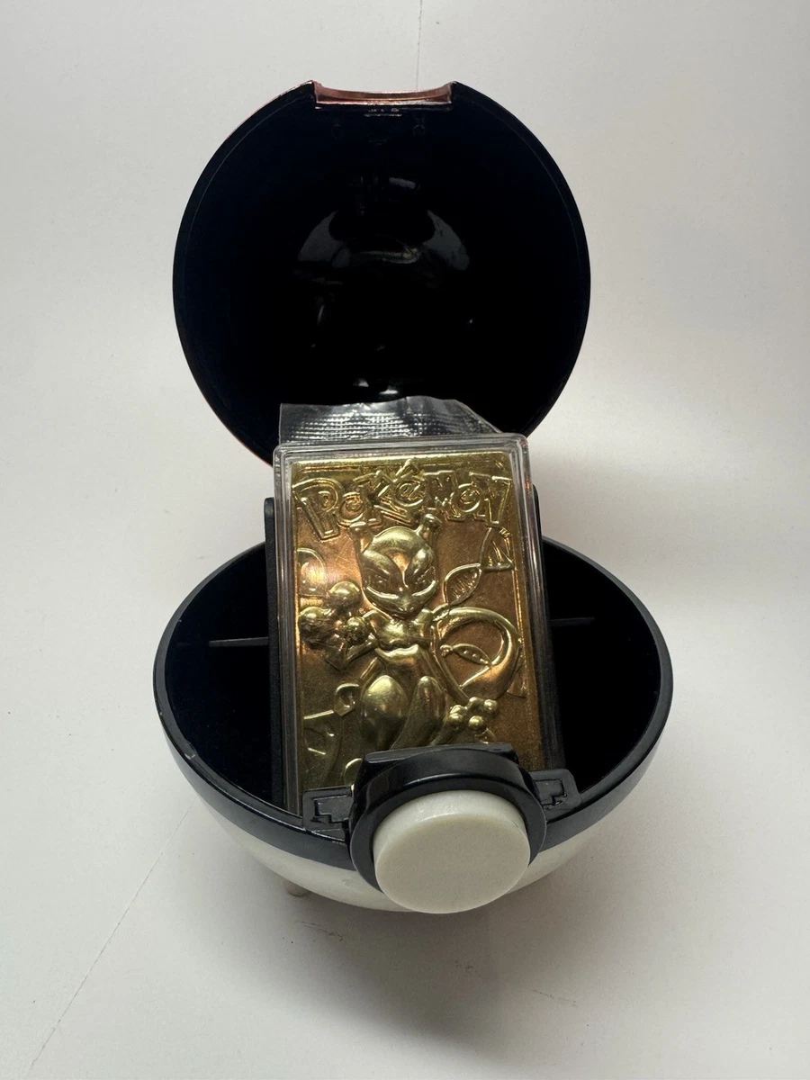 pokemon ball with gold card value Burger King 23k Gold Pokémon Pokeball Individual Trading Cards for sale
