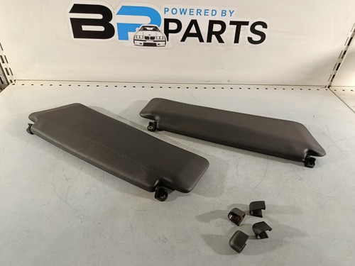BMW E36 Convertible Sun Visor Set L/R W/ Caps 51168119073 51168119074 - Picture 14 of 20