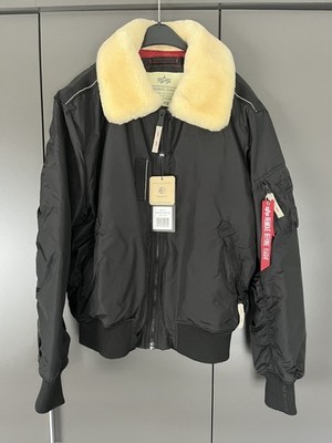 Alpha Industries Injector 3 Gr. 3Xl Bomberjacke schwarz/beige