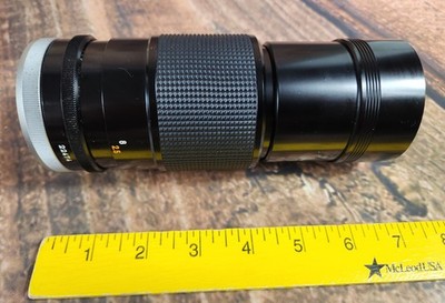 キャノン　FD 200mm1:4.0 Canon Lens FD 200mm 1:4.0 Japan with Case Original Box Paperwork