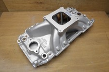 Edelbrock 2904 Victor Jr 454-o Ported To Square Big Block Chevy Intake Manifold