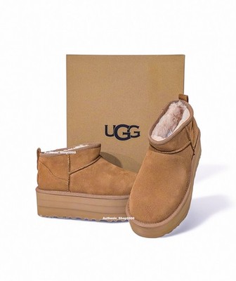NEW 100% Authentic UGG Classic Ultra Mini Platform Women's Boots