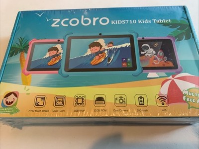 Zcobro Tablet 7  HD Touch Screen Quad Core 32gb Rom Dual Camera 350mah Wi-Fi Lb