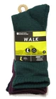 Mountain Warehouse 3 Pack of Ladies Walking Socks : UK 6-9 - BNIP