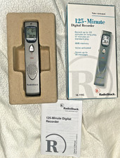 Radio Shack Digital Voice Recorder Voice Activated 14-1195 In Box W Manual