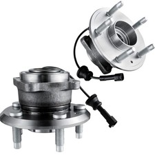 2PCS 512440 Rear Wheel Hub Bearing for 2010-2017 Terrain Equinox 4WD 5-Lug
