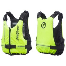 FeelFree di Base Giubbotto Salvataggio Verde Gilet Kayak Ruderweste Pesca Nuoto
