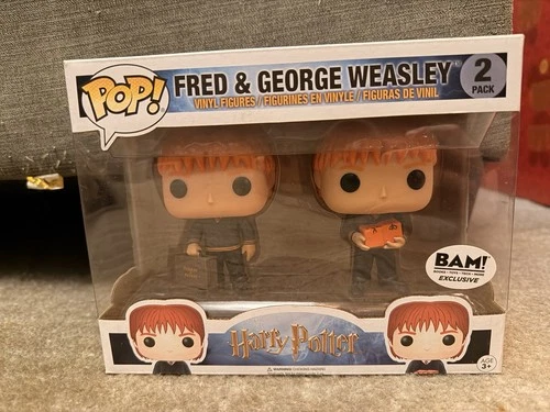 Funko Pop! Vinyl: Harry Potter 2-Pack Fred George Weasley BAM! Exclusive