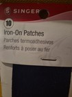 NEW Singer Iron On Patches Set Of 10 Twill Cotton 00091 — photo 2