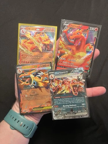 Charizard Pokemon Card Collection Vintage Holos Bangers Full Arts Charizard