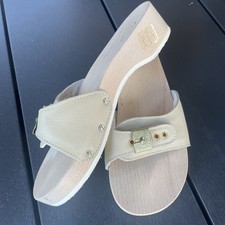 Sandali da ginnastica Dr Scholl - taglia 38/5 zoccoli Scholl Pescura - beige