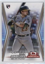 2023 Topps International Trading Card Day Baseball Shea Langeliers Rookie RC 0g7. rookie card picture