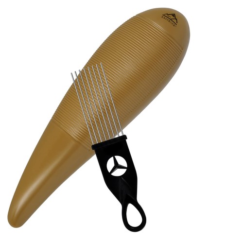 EASTROCK Guiro Instrument 3.3x12 Fish Shaped Latin Percussion ...