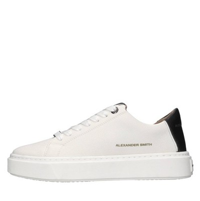 LONDON MAN LDM 9066 WBK Sneakers ALEXANDER SMITH Men White Amz04_alsm
