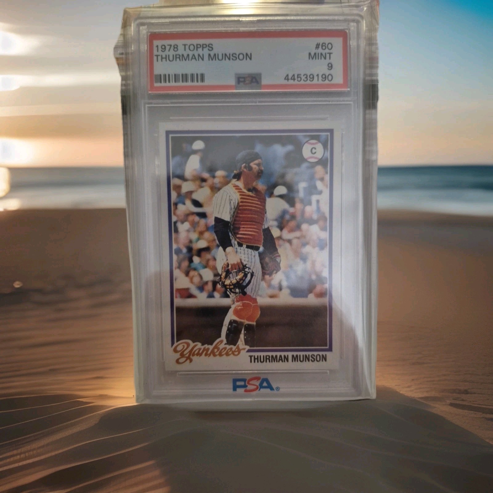 1978 Topps - Thurman Munson #60 PSA MINT 9 💥💥💥💥